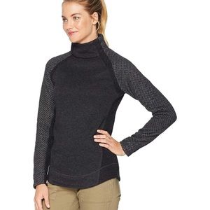 Prana Sweaters | Prana Brandie Sweater Recycled Wool Gray Outdoors Hiking Lounge Warm Layered | Color: Black/Gray | Size: S | Lifewellwhimmed's Closet